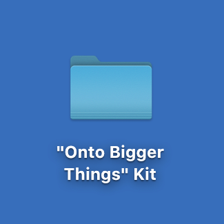 Ghostrage/Ghosty - "Onto Bigger Things" Kit